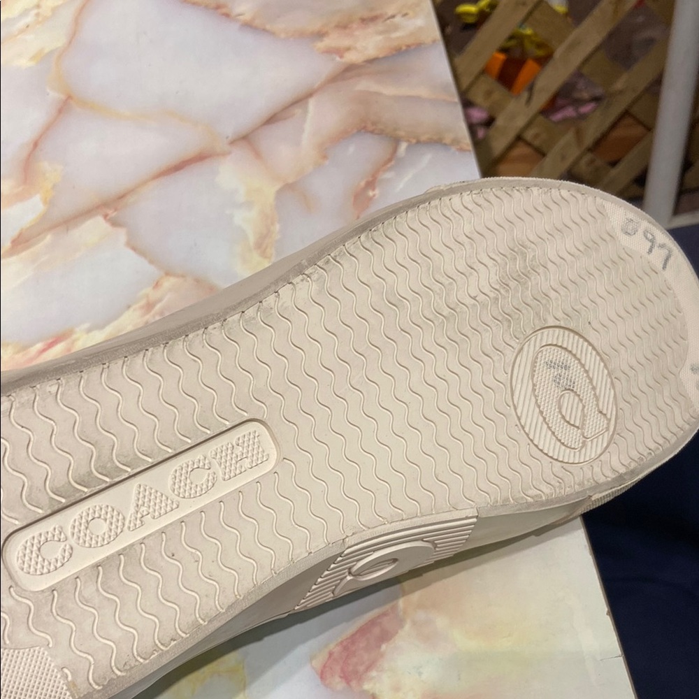 Coach Black and Gray Patterned High-Tops - Picture 2 of 2